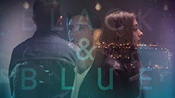 Black and Blue music video